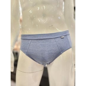 24년 S/S 카멜라 쿨 스트라이프  블루 남성 삼각팬티 (EDMBF122BU)