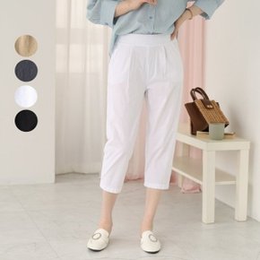 루니 쿨스판 7부 팬츠 /여성 여름 데일리
