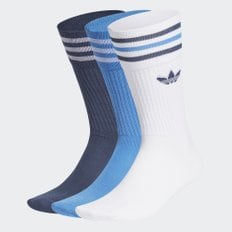 SOLID  CREW  SOCK (GN3074)