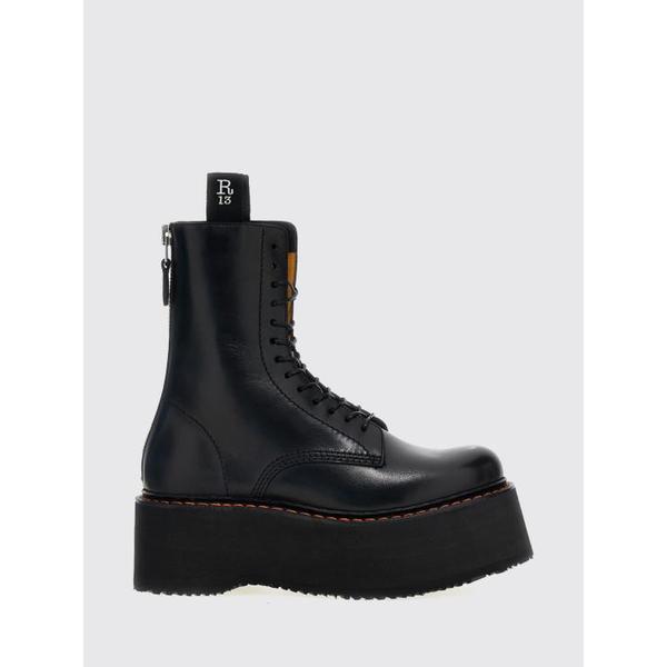 확대된 대표 알13 부츠 R13WS026 S001A Black