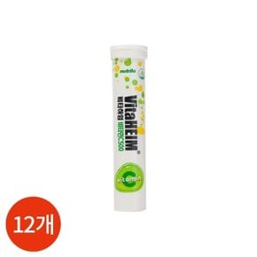 레몬맛 발포비타민 비타민C 12개입