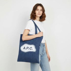 COGEK M61569 IAL WASHED INDIGO LOU 루 스프레이 스톤워시 인디고 에코백 1667668 COGEK