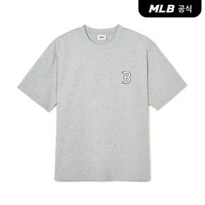 [코리아공식]클래식 모노그램 빅럭스 반팔 티셔츠 BOS (Melange Grey)