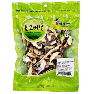 하늘농가 국산 건표고버섯(슬라이스) 70g