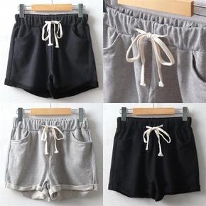 빅사이즈 여성 데일리롤업면반바지 WX59B73 큰옷 (S6612225)
