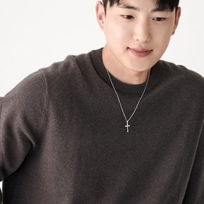 Silver925엘리트 십자가 남자 펜던트