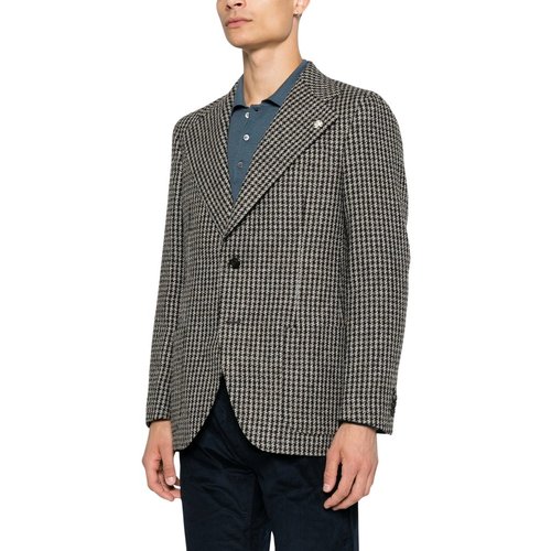 [해외배송] HOUNDSTOOTHPATTERN 싱글브레스트 블레이저 2741625391 B0192313748