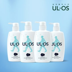 (현대Hmall)BEST ITEM우르오스 스킨 워시 500ml x 4개 (바디클렌저)