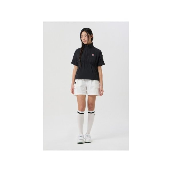(WOMEN) Stretch Woven Pocket Shorts_G5PAM25111WHX