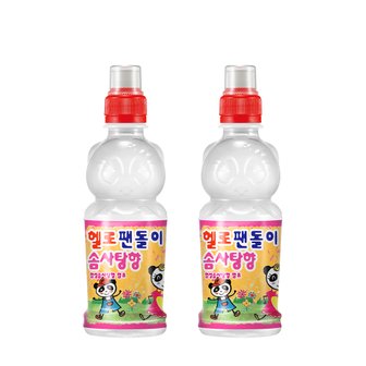 해태음료 [코카콜라직영 H]  헬로팬돌이 솜사탕향 280PET X24