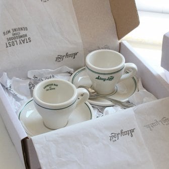 스테이로스트 에스프레소잔 선물세트 H.E.B Espresso Cup And Saucer Series