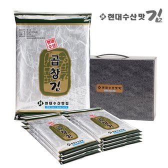 현대수산맛김 보령 대천김 명품 돌김 9봉