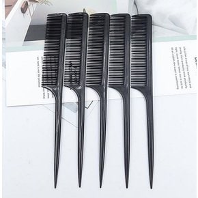 미용빗 미용실빗 꼬리빗 머리빗 블랙 미용실 헤어브러쉬 염색빗 가르마빗 일자빗 서치생활