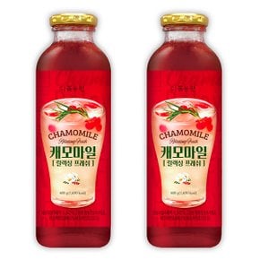 다농원 캐모마일 릴렉싱 프레쉬 시럽 600ml 2개세트