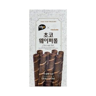  아임이 초코웨이퍼롤 115g x 15개