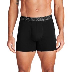 맨즈 퍼포먼스 솔리드 6인치 Boxer Briefs - 3-pack 블랙 W stream 20749412 416782