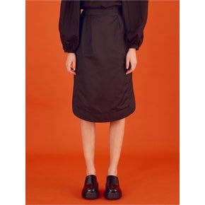 Cotton Basic Skirt_Black