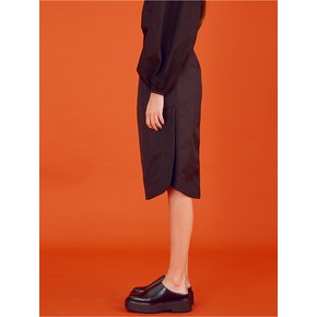 Cotton Basic Skirt_Black