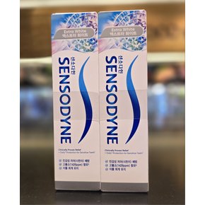 센소다인 엑스트라 화이트치약 120g*2개입[리뉴얼]