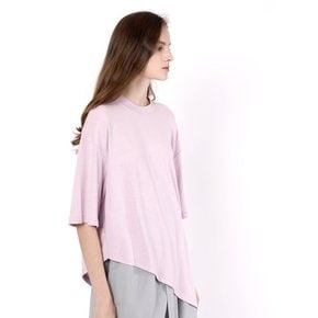 Lavender Unbalance Short Sleeve T Shirt