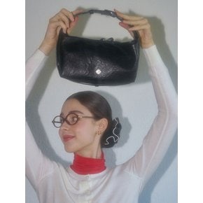 Tale Buckle Hobo Bag_Black