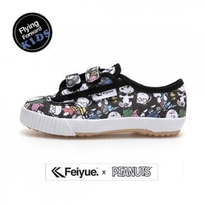 키즈 SNOOPY X FE LO KID / BLACK MULTI PRINTS / F30167T