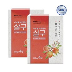 크리오 살구 비누 100g 4입 x2개