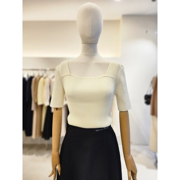 [여주점] 복사_[JJ 지고트] 여성 스퀘어넥 골지 니트  GR4A1PO331