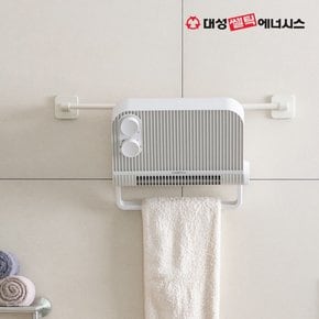대성쎌틱 PTC 욕실 온풍기 가정용 전기히터 화장실 난방 미니 소형 스탠드겸용 DSH-5215WT