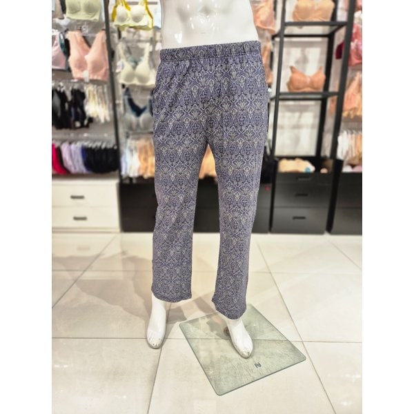 [시흥점] S 와코루) 수입 면 니트 페이즐리 나염 남성 홈웨어 바지 단품 WPA346MP-NB