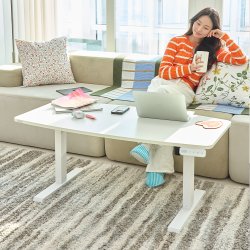 제닉스 듀얼핏 거실/좌식 모션데스크