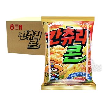 해태 칸츄리콘 콘버터맛 90g 16개입 [박스]