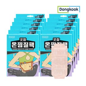 동국굿잠 온찜질팩 허리 4매입 x 10개
