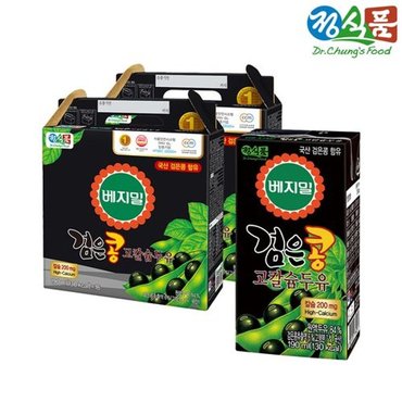 베지밀 검은콩 두유 고칼슘 190mlx32팩