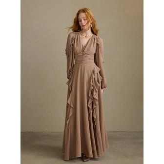 신스덴 트러플 러플 롱원피스