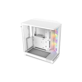 NZXT H6 Flow RGB White 미들 타워 케이스