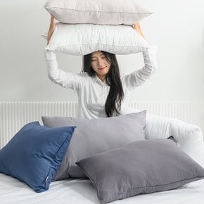 1+1 리빙홈 모던 비비드 소프트 마이크로 베개커버 50x70
