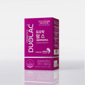 GRAS 최다등재 듀오락 맘스 프로바이오틱스 30캡슐 1개 / 임산부 수유부 조리원 유산균
