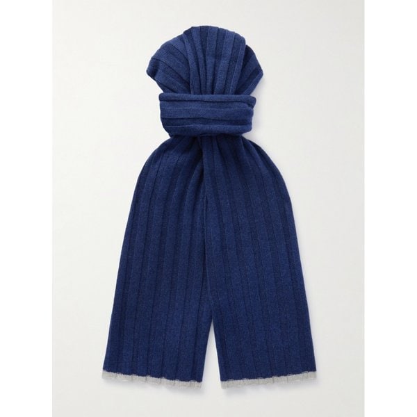 브루넬로쿠치넬리 리브 캐시미어 스카프 46376663162948133