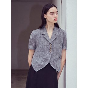 [LINE] Linen Summer Jacket (Gray)