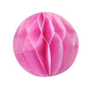 페이퍼허니컴볼(6cm)핑크 꽃볼 페이퍼벌룬 파티 장식