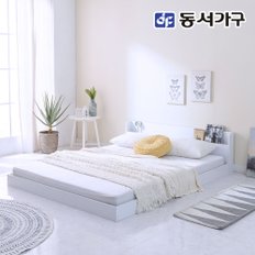 네오 마이미 LED 조명 저상형 퀸 침대 독립매트 NEO1137