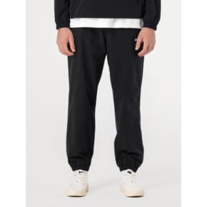 STRETCH WOVEN TRACK JOGGER-BLACK