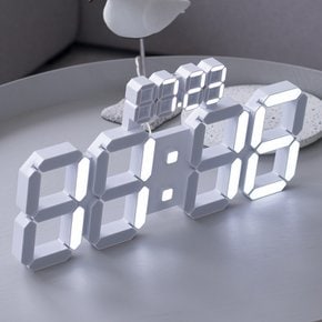 플라이토 데이즈 3D LED 인테리어 벽시계 38cm