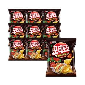 농심 포테토칩 올디스타코맛 50g x 10개 / 감자칩 스낵 간식