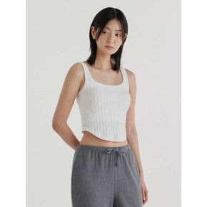 [이청아 PICK] 심리스 소프트 립 유넥 크롭탑