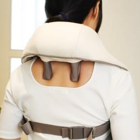 웰와이즈 온열 무선 안마기 어깨 목 다리 3D 마사지기 WNM-2100