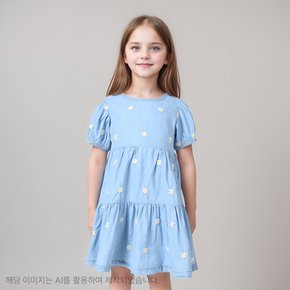 밀리 데이지 데님 캉캉 원피스 MLOW2551Z_7358
