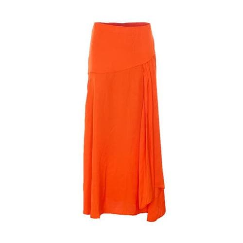 에센셜앤트워프 롱 스커트 JISELLE FG12 Orange