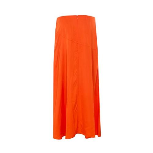 에센셜앤트워프 롱 스커트 JISELLE FG12 Orange